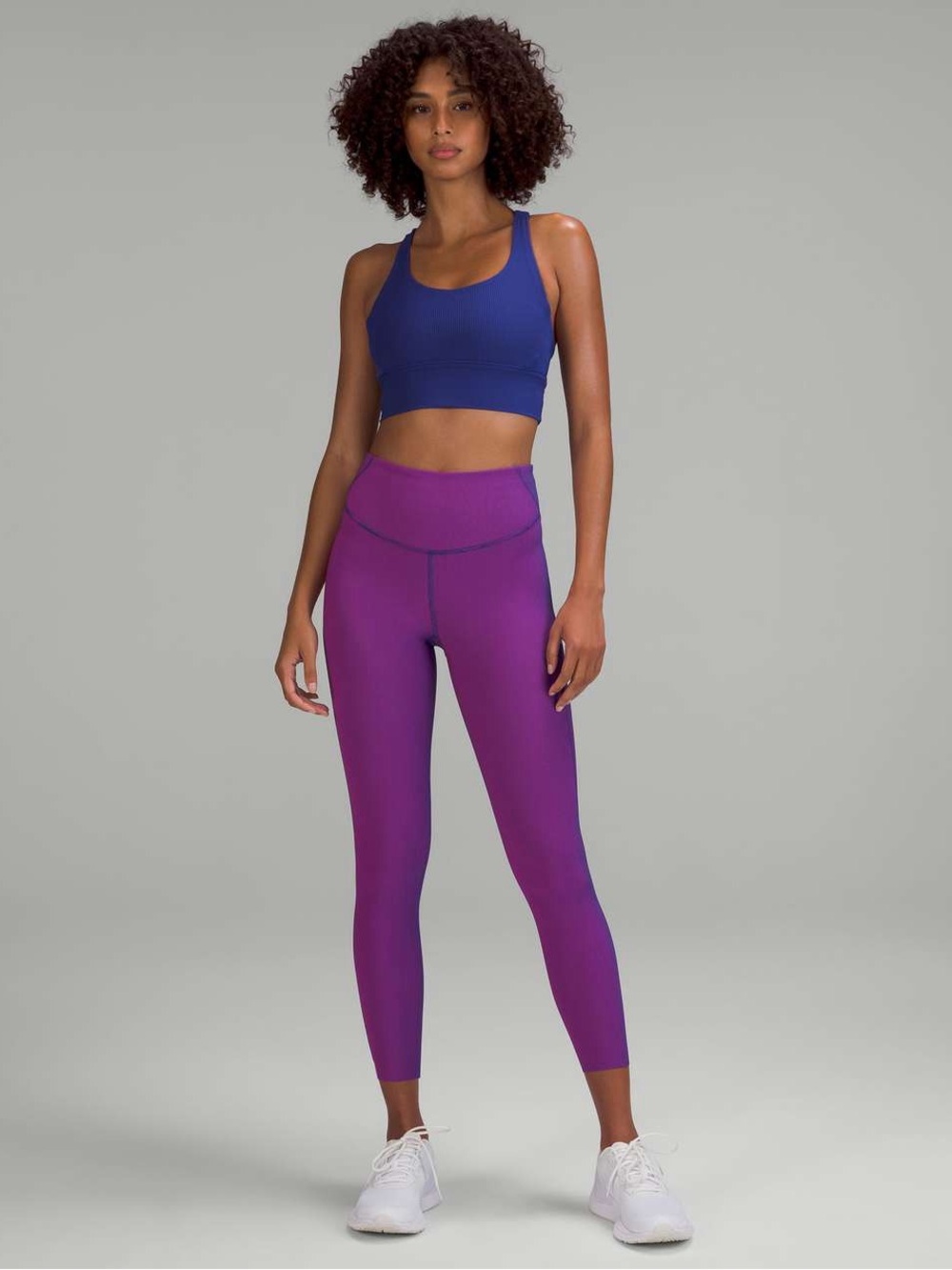Lululemon Base Pace High-Rise Tight 25" *Two-Tone Ribbed size 4